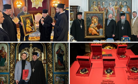 Предстоятель ПЦУ митрополит Епіфаній відзначив Миколу Філонова орденом Святителя Миколая