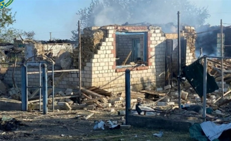 Вночі армія рф вдарила з авіації по Тягинці на Херсонщині: 1 людина загинула, 1 — поранена