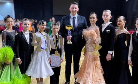 Юні чортків'яни стали чемпіонами України з бального танцю