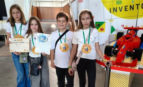 Барська команда RoboLab увійшла до четвірки найкращих на всеукраїнських змаганнях FIRST LEGO League
