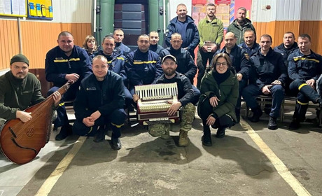 "Культурний Десант" завітав до рятувальників Куп’янського району