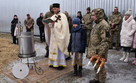 Військова частина Т0200 вступає у новий навчальний рік з Господнім благословенням
