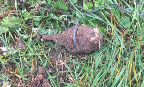 На Володимиреччині піротехніки знешкодили гранату часів Другої світової війни