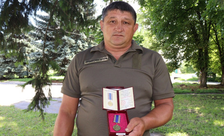 Олексія Римшина нагороджено медаллю «Захиснику Вітчизни» за порятунок побратима