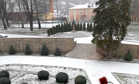 Випав перший сніг. Погода у Кременці на найближчі дні