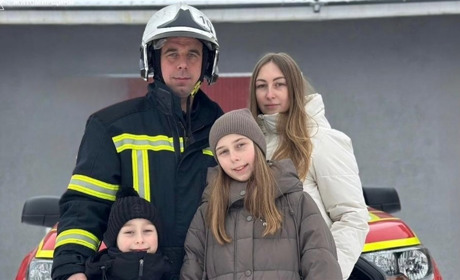 Сергій Гавриш: історія рятувальника зі Звягельщини, для якого сім'я – головна підтримка