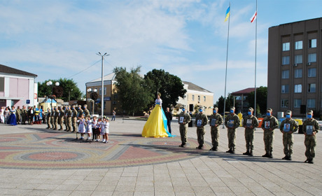 Фоторепортаж зі святкування Дня Незалежності у Золотоноші