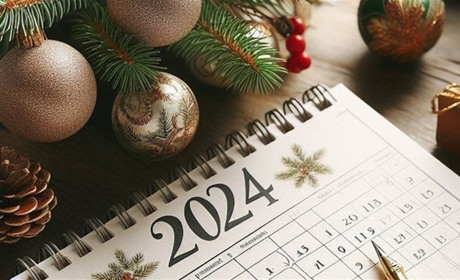 Січень 2024: свята і вихідні дні у першому місяці нового року