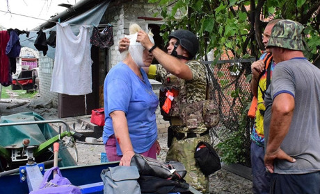 Росія нанесла ракетний удар по приватному сектору Покровська. Є загиблі та поранені.