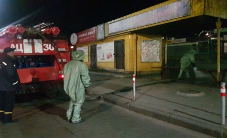 У Фастові дезинфікують зупинки і ринки