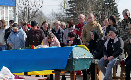 У Вороніжі провели в останню путь командира взводу