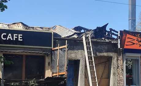 Стала відома причина вчорашньої пожежі в центрі Ізмаїла