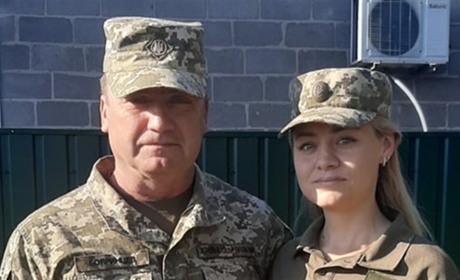 "Завжди хотіла бути схожую на тата": історія військової родини Бояринцевих