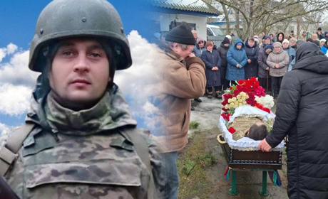 Робота з деревом була покликанням, а захист України – обов'язком: прощання з Героєм Віталієм Голубом