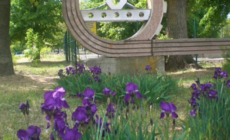 Фіолетовий вибух у Новій Каховці