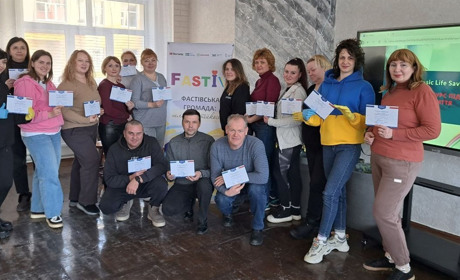 У Фастові освітяни пройшли курс з надання першої домедичної допомоги