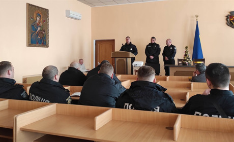 Поліцейські офіцери громади Червоноградського відділу поліції прозвітували про роботу у 2022 році
