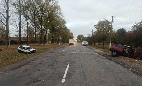 У Ворожбі сталася ДТП: зіштовхнулися «Таврія» та ВАЗ