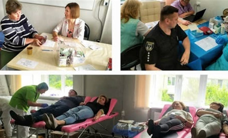 Донори з Менщини поповнили обласний банк крові