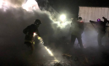 У Чакві боролись з пожежею дві рятувальні команди