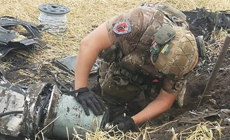 На Білопільщині вибухотехніки поліції знешкодили ворожий ударний БпЛА