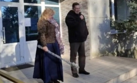 Гауляйтер Григорівки зганьбився перед окупантами