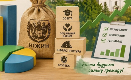 Доходи, видатки, пріоритети: бюджет ніжинської громади у першому півріччі