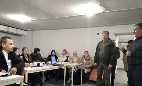 У медичному фаховому коледжі у Звягелі відкрили протирадіаційне укриття на 330 осіб