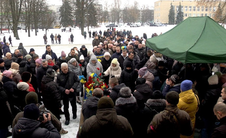 У Шостці провели в останню путь кулеметника батальйону спецпризначення «Донбас»