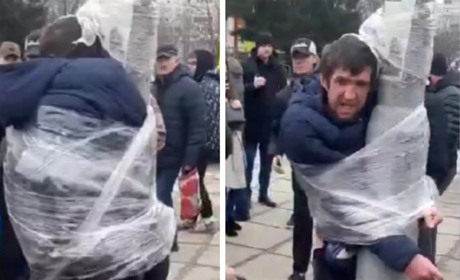 Мародера у Нетішині відшмагали ременем