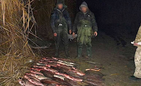 На Ялпуге задержали браконьеров с полусотней рыбин