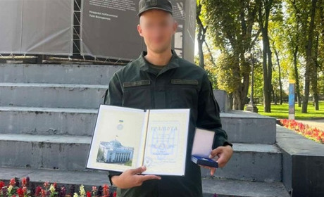 Йому казали: ти не для армії. Військовий з Біляївки отримав медаль за звитягу від Верховної Ради