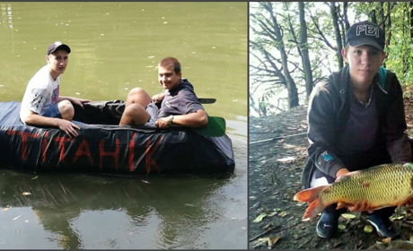 Учні школи №1 виготовили з пляшок справжній човен і ловлять на ньому рибу