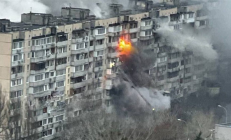 Росія здійснила масовані атаки України ракетами