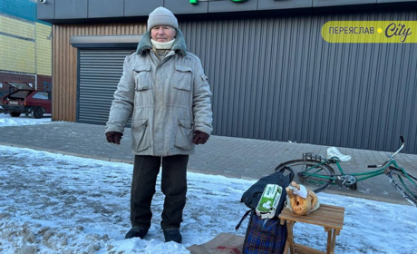 "Не страшно торгувати на морозі": на базарі у Переяславі продавці переймалися, щоб не померзли яйця