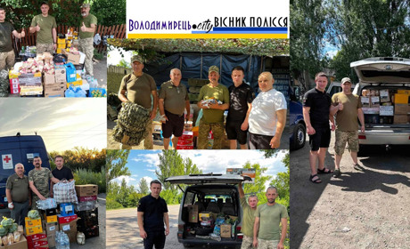 Волонтери з Сопачева завезли черговий гуманітарний вантаж у зону бойових дій