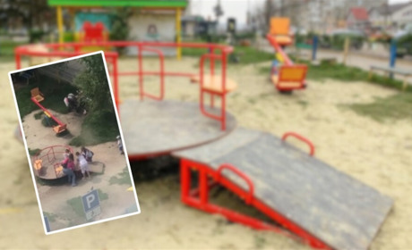 У Дрогобичі знову постраждала дитина на каруселі: комунальні служби обіцяють встановити попередження