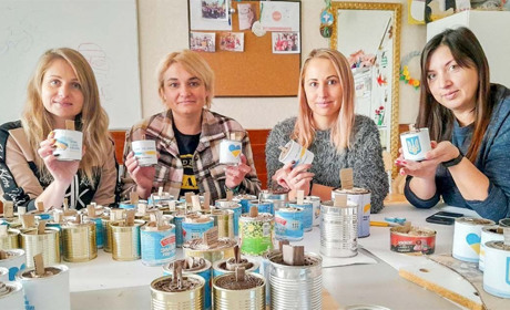 Тепло і світло для українських захисників від Кагарлицького ліцею №3