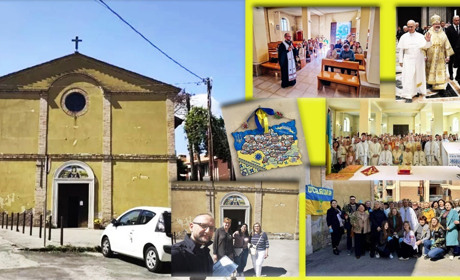 Як українці у Перуджі гуртуються навколо храму та підтримують Україну