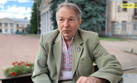 Сьогодні своє 75-річчя святкує переяславський поет і краєзнавець Олег Коломієць