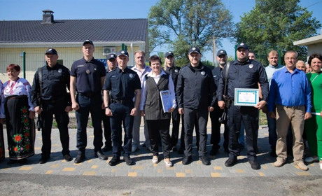 У Студениківській громаді з'явилася поліцейська станція. На відкриття прибув Голова Нацполіції