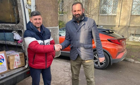 Гуманітарний вантаж для громад Черкаського району: продовжується робота в тилу