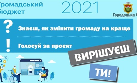Голосування стартувало. Як підтримати проєкти городоччан