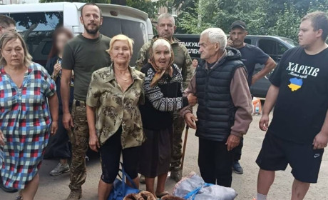 Екіпажі «Білий Янгол» за липень евакуювали 118 людей із прифронтових громад Харківщини