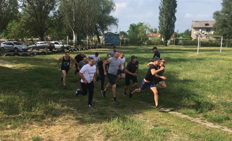 У рятувальників закінчився  навчальний рік здачею заліків