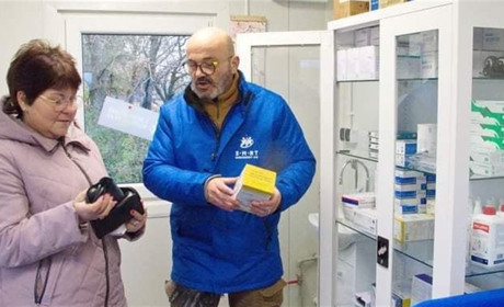 У селі Безм’ятежне встановили модульний фельдшерський пункт