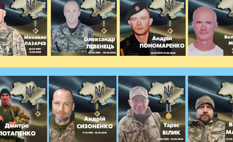 У Чернігові рідним полеглих воїнів із Менщини передали державні нагороди