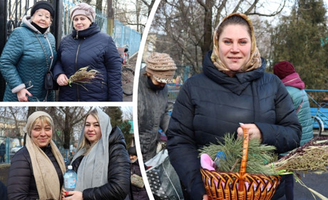 У храмі Святих Петра і Павла освятили водичку на Водохреща (ВІДЕО)