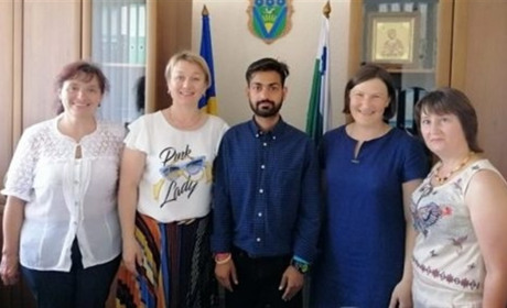 У літньому таборі «GoCamp-2019» Володимиреччини працював волонтер з Індії