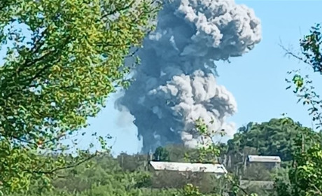 Влучний удар ЗСУ: попали в склад БК окупантів в Моспине